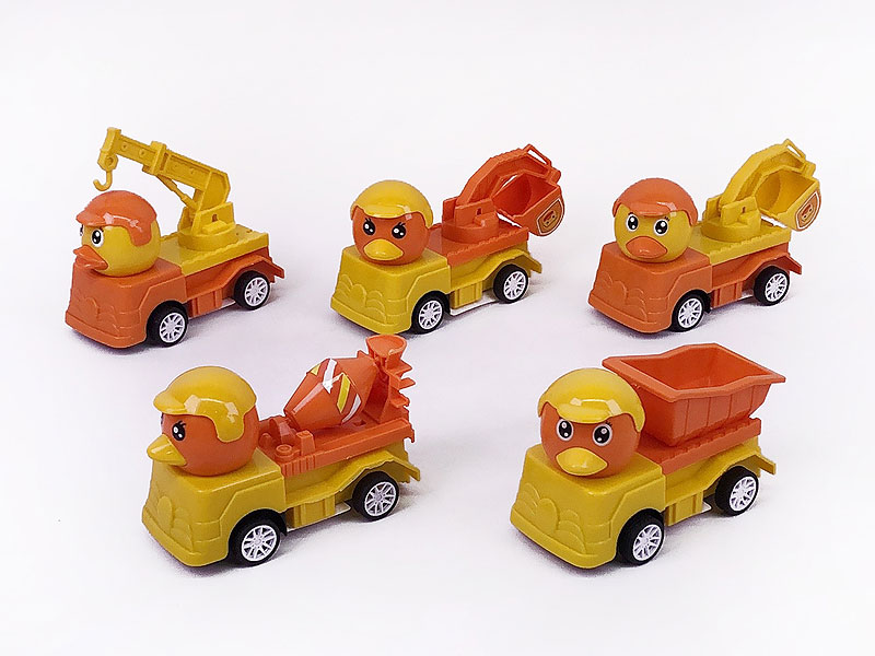 Pull Back Construction Truck(5S) toys