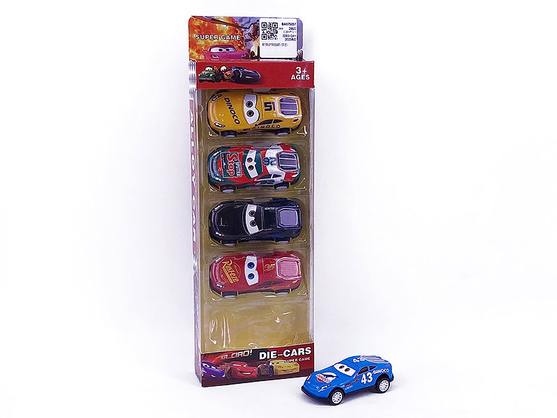 Pull Back Car(5in1) toys