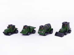 Pull Back Farmer Car(4S) toys