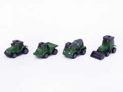 Pull Back Farmer Car(4in1) toys