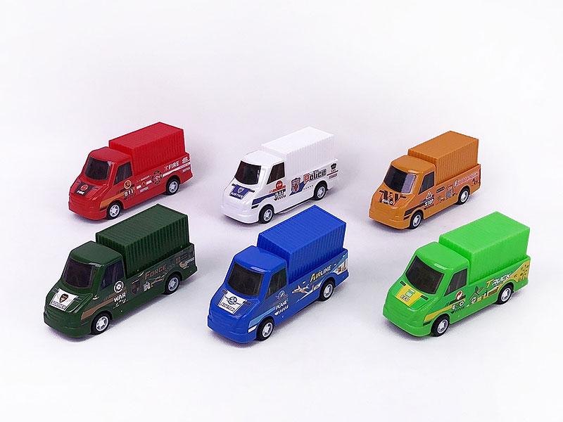 Pull Back Container Truck(6C) toys
