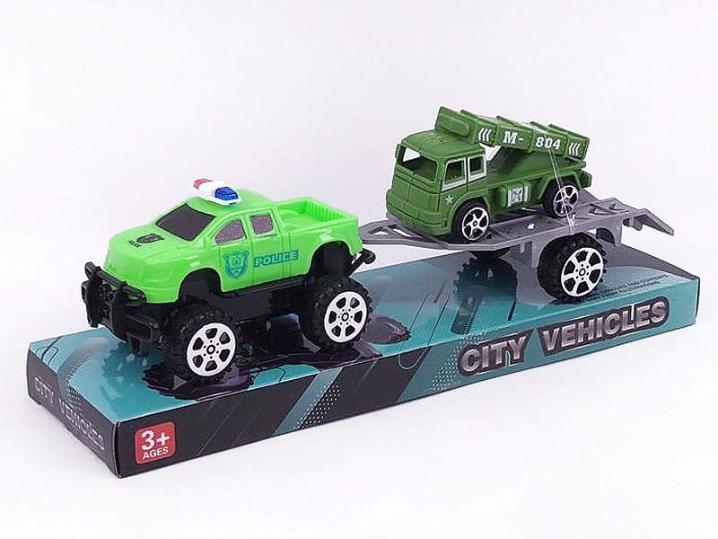 Pull Back Cross-country Police Car(4C) toys