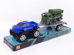 Pull Back Cross-country Police Car(4C) toys