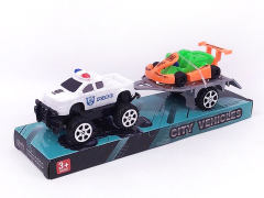 Pull Back Cross-country Police Car(4C) toys