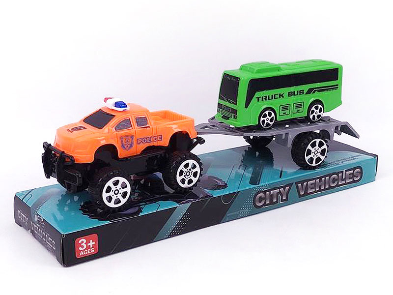 Pull Back Cross-country Police Car(4C) toys