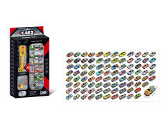 Die Cast Car Set Pull Back(6in1) toys