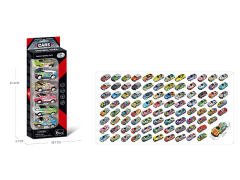 Die Cast Car Pull Back(6in1) toys