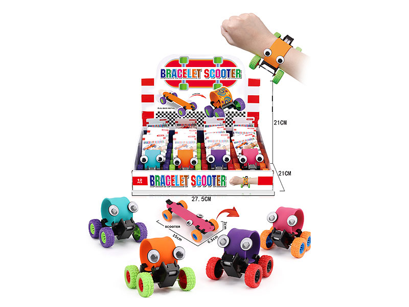 Pull Back Scooter(12in1) toys