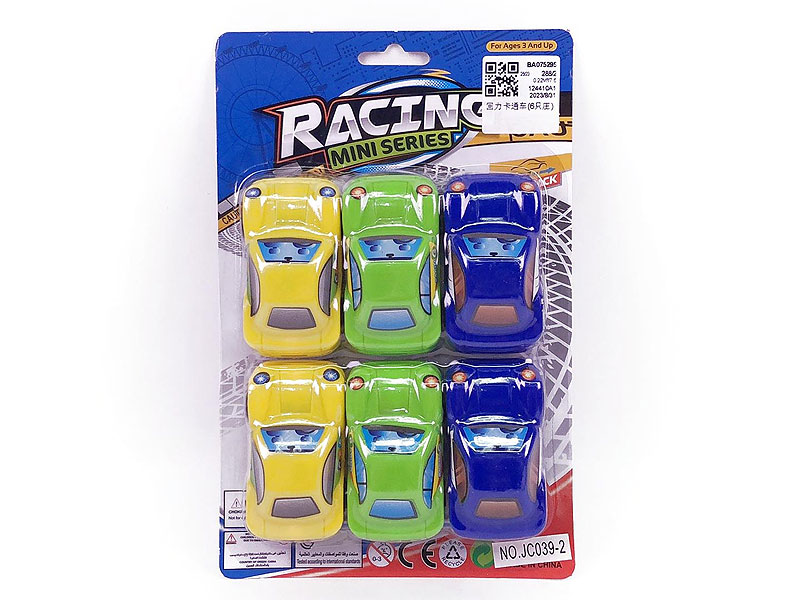 Pull Back Car(6in1) toys