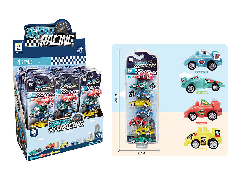 Pull Back Racing Car(12in1) toys