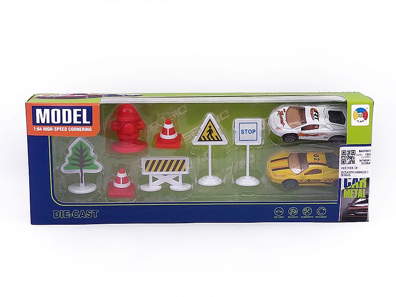 Die Cast Car Set Pull Back(2S) toys