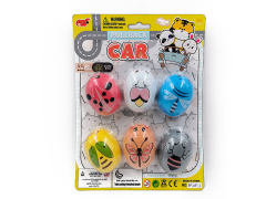 Pull Back Car(6in1) toys