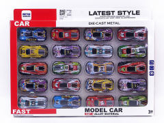 Die Cast Racing Car Pull Back(20in1) toys