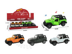 1:36 Die Cast Car Pull Back W/L_M(12in1) toys