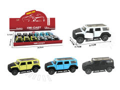 1:36 Die Cast Car Pull Back(12in1) toys