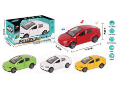 1:32 Die Cast Car Pull Back W/L_M(4C) toys