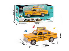 1:32 Die Cast Taxi Pull Back W/L_M toys