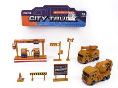 Pull Back Construction Truck Set(2in1) toys