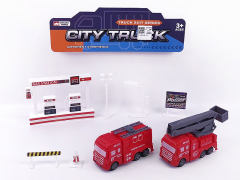 Pull Back Fire Engine Set(2in1)