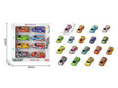 1:60 Die Cast Car Pull Back(8in1)