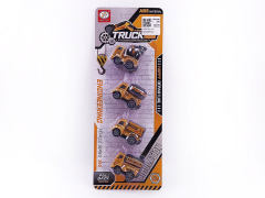 Pull Back Construction Truck(4in1) toys