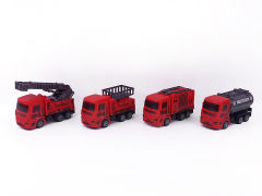 Pull Back Fire Engine(4S) toys