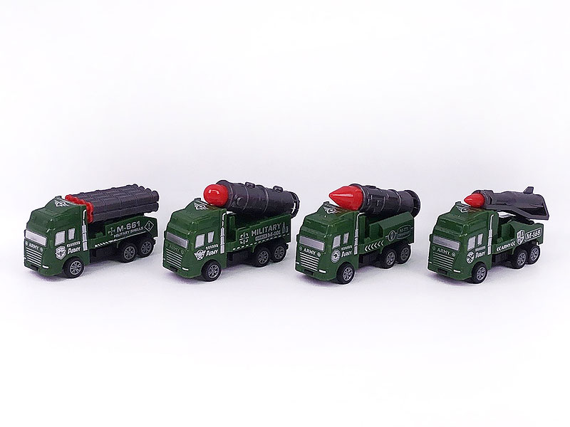 Pull Back Military Car(4in1) toys