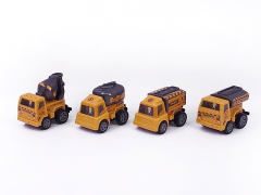 Pull Back Construction Truck(4S) toys