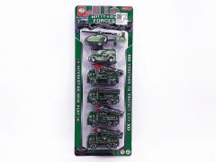 Pull Back Military Car(6in1) toys