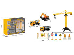 Pull Back Construction Truck Set toys