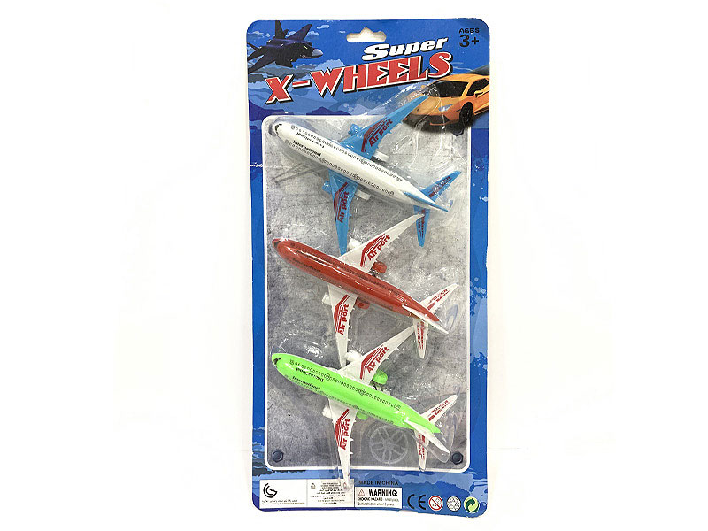 Pull Back Plane(3in1) toys