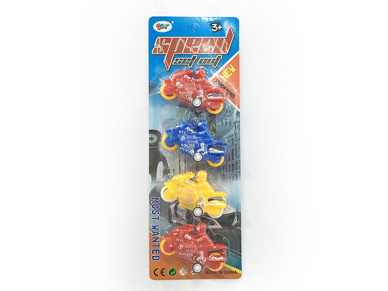 Pull Back Motorcycle(4in1) toys