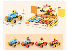 Pull Back Bounce Car(8in1) toys