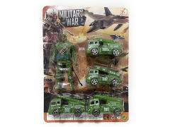 Pull Back Military Car & Soldier toys