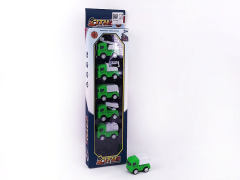 Pull Back Sanitation Truck(6in1) toys