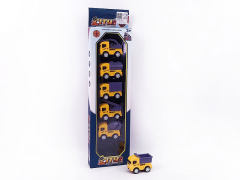 Pull Back Construction Truck(6in1) toys