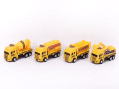 Pull Back Construction Truck(4in1) toys