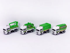 Pull Back Sanitation Truck(4in1) toys