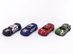 Pull Back Police Car(4in1) toys