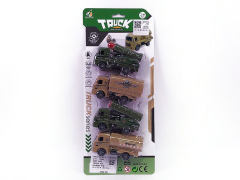 Pull Back Military Car(4in1) toys