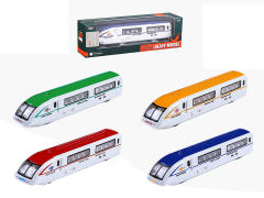 Die Cast Pull Back Train(4C) toys