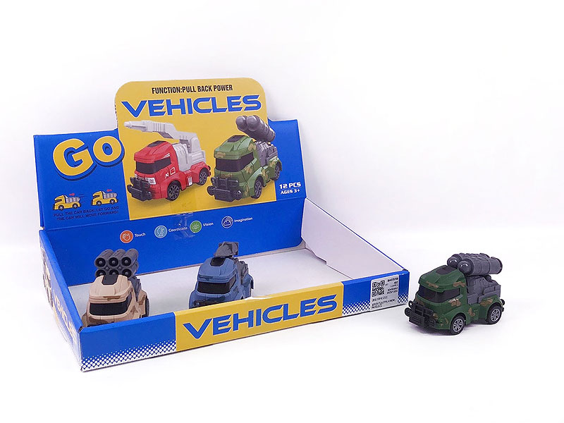 Pull Back Car(12in1) toys