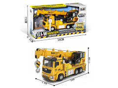 1:40 Die Cast Construction Truck Pull Back W/L_M