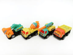 Pull Back Construction Truck(4S) toys