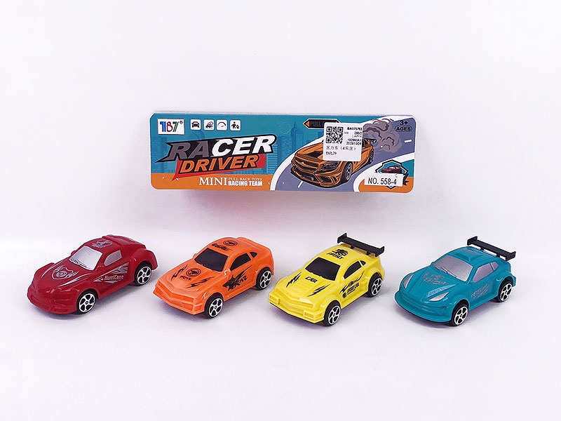 Pull Back Car(4in1) toys