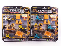 Pull Back Construction Truck Set(2S2C) toys