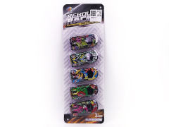 Die Cast Car Set Pull Back(5in1) toys