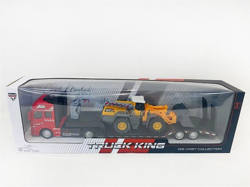 1:50 Die Cast Tow Truck Pull Back toys