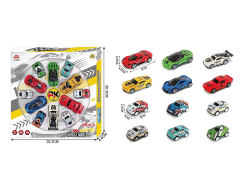 Die Cast Car Pull Back(12in1) toys