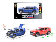 1:24 Die Cast Car Set Pull Back W/L_S(2C)